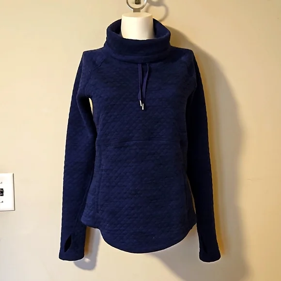 Marmot Quilted Turtleneck Sweater - Picture 1 of 8